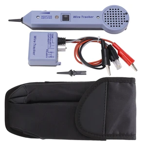 AUNMAS Network Cable Tester, Tone Generator Kit 200EP Wire Tracer, Circuit Tracing Probe Finder Toner for Network Cable Collation AUNMAS Network Cable Tester, Tone Generator Kit 200EP Wire Tracer, Circuit Tracing Probe Finder Toner for Network Cable Collation