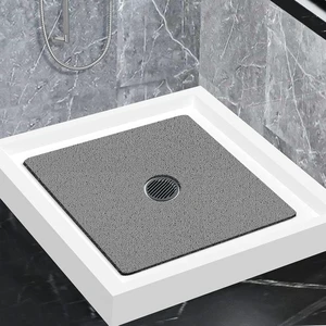 Quick Drying PVC Loofah Bathtub Mat for Bathroom Without Suction Cups, Non Slip Soft Bath Mat with Drain Quick Drying PVC Loofah Bathtub Mat for Bathroom Without Suction Cups, Non Slip Soft Bath Mat with Drain
