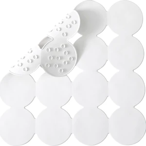 Square Non-Slip Shower Mat - Rubber Bathtub Floor Pad with Suction Cups for Bathroom Square Non-Slip Shower Mat - Rubber Bathtub Floor Pad with Suction Cups for Bathroom