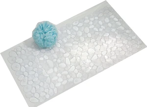 Pebblz Non-Slip Suction Bathtub Mat Pebblz Non-Slip Suction Bathtub Mat