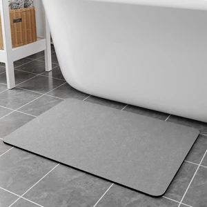 Diatomaceous Earth Stone Bathroom Mats - Absorbent Bath Rugs Diatomaceous Earth Stone Bathroom Mats - Absorbent Bath Rugs