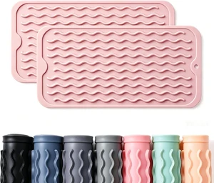 Soap Holder Stone Dryer Organizer, Heat Resistant Pad, Stove Top, Bathroom Faucet, Sink, Caketime Silicone Dish Drying Mat Set for Kitchen Counter Soap Holder Stone Dryer Organizer, Heat Resistant Pad, Stove Top, Bathroom Faucet, Sink, Caketime Silicone Dish Drying Mat Set for Kitchen Counter