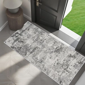 Washable Entryway Runner Rug Non Slip Abstract Design Washable Entryway Runner Rug Non Slip Abstract Design