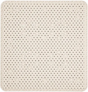 Soft Non Slip Square Shower Stall Mat with Suction Cups Soft Non Slip Square Shower Stall Mat with Suction Cups