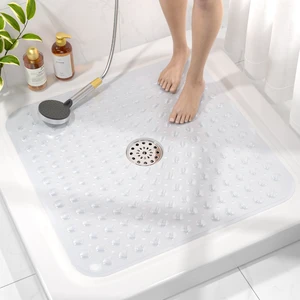 Transparent PVC Anti-Slip Bathroom Floor Mat Transparent PVC Anti-Slip Bathroom Floor Mat