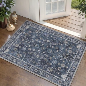 Washable Non-Slip Small Entryway Throw Rug Washable Non-Slip Small Entryway Throw Rug