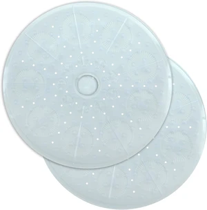 Transparent Round Anti-Slip Bath Floor Mat with Drainage Holes Transparent Round Anti-Slip Bath Floor Mat with Drainage Holes
