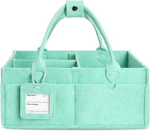 Large Baby Diaper Caddy Organizer with Handle Large Baby Diaper Caddy Organizer with Handle