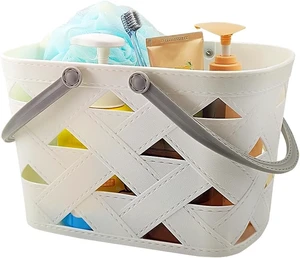Garden & Camping, Kitchen, Dorm, Multi-Purpose Storage Basket for Bathroom, Portable Plastic Shower Caddy with Handle Garden & Camping, Kitchen, Dorm, Multi-Purpose Storage Basket for Bathroom, Portable Plastic Shower Caddy with Handle