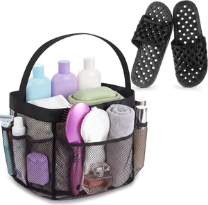 Dual-Pack Dormitory Bathroom Organizer Essentials Dual-Pack Dormitory Bathroom Organizer Essentials
