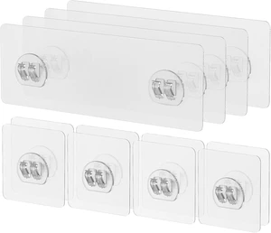 Kitchen Racks and Baskets, Strong Sticky Strips for Bathroom Storage Shelves, Adhesive Shower Caddy Hooks Kitchen Racks and Baskets, Strong Sticky Strips for Bathroom Storage Shelves, Adhesive Shower Caddy Hooks