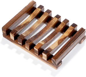Bathtub & RV, Countertop, Kitchen Sink, Self-Draining Shower Caddy for Bathroom, Teak Wood Soap Dish with Sponge Holder Bathtub & RV, Countertop, Kitchen Sink, Self-Draining Shower Caddy for Bathroom, Teak Wood Soap Dish with Sponge Holder