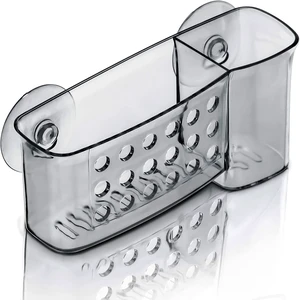 Transparent Bathroom Organizer Basket with Suction Cups Transparent Bathroom Organizer Basket with Suction Cups