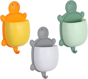 Turtle Shaped Wall Hanging Organizer Storage Shelf for Bathroom Makeup Turtle Shaped Wall Hanging Organizer Storage Shelf for Bathroom Makeup