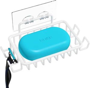 Self-Adhesive Wall Mounted Soap Dish for Bathroom Shower Self-Adhesive Wall Mounted Soap Dish for Bathroom Shower