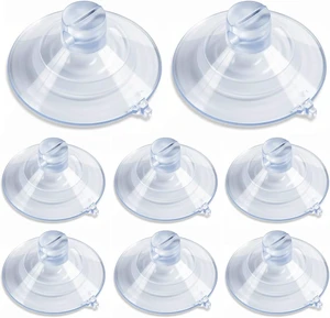 Thickened Dual-Layer Connectors Compatible with Zenna Home and Simple Houseware Wire Racks, Replacement Suction Cups for Shower Caddy Thickened Dual-Layer Connectors Compatible with Zenna Home and Simple Houseware Wire Racks, Replacement Suction Cups for Shower Caddy