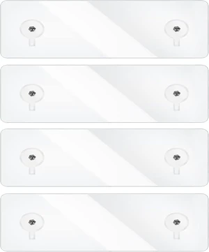 and Soap Holders, Kitchen Organizers, Bathroom Storage Racks, Strong Transparent Sticky Pads for No-Drill Installation on Corner Shelves, Shower Caddy Replacement Adhesive Strips and Soap Holders, Kitchen Organizers, Bathroom Storage Racks, Strong Transparent Sticky Pads for No-Drill Installation on Corner Shelves, Shower Caddy Replacement Adhesive Strips