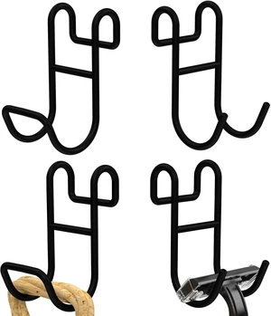 Razor and Loofah Hanger for Shelf, Bathroom Shower Organizer Hooks Razor and Loofah Hanger for Shelf, Bathroom Shower Organizer Hooks