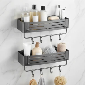 Large Capacity Rustproof Waterproof Bathroom Storage Organizer, Kenaoeooe No-Drill Suction Cup Shower Caddy Set with Towel Bar and Hooks Large Capacity Rustproof Waterproof Bathroom Storage Organizer, Kenaoeooe No-Drill Suction Cup Shower Caddy Set with Towel Bar and Hooks