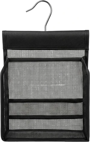 Hanging Mesh Bathroom Organizer with Hooks Hanging Mesh Bathroom Organizer with Hooks