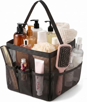 Quick-Dry Gym Travel Bathroom Essentials, Large Capacity Dorm Toiletry Organizer with Multi-Pockets, Portable Mesh Shower Caddy & Beach Tote Bag Quick-Dry Gym Travel Bathroom Essentials, Large Capacity Dorm Toiletry Organizer with Multi-Pockets, Portable Mesh Shower Caddy & Beach Tote Bag