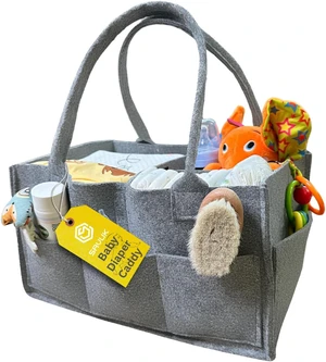 Portable Baby Diaper Caddy Organizer Newborn Shower Gift Basket Nursery Changing Wipes Storage Bag for Infant Boys and Girls Portable Baby Diaper Caddy Organizer Newborn Shower Gift Basket Nursery Changing Wipes Storage Bag for Infant Boys and Girls
