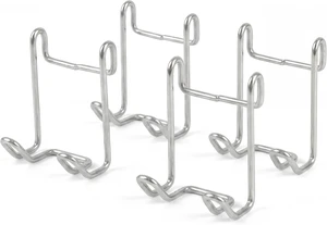 Wall Mounted Shower Organizer with Razor Holder and Hook Rack Wall Mounted Shower Organizer with Razor Holder and Hook Rack