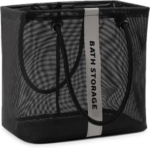 Portable Mesh Shower Basket for Camping Dorm Gym Beach Portable Mesh Shower Basket for Camping Dorm Gym Beach
