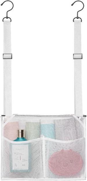 Travel and Gym, RV, Camp, Multipurpose Storage Bag for College, Bath Organizer with Adjustable Hanging Straps, Mesh Shower Caddy Travel and Gym, RV, Camp, Multipurpose Storage Bag for College, Bath Organizer with Adjustable Hanging Straps, Mesh Shower Caddy