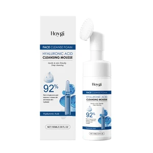 Hyaluronic Acid Facial Cleanser Gentle Foaming Wash Moisturizing Nourishing Skin Care Hyaluronic Acid Facial Cleanser Gentle Foaming Wash Moisturizing Nourishing Skin Care