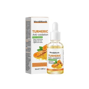 Acne Mark Fading & Skin Brightening Essence, West & Month Turmeric Facial Toner for Spot Reduction Acne Mark Fading & Skin Brightening Essence, West & Month Turmeric Facial Toner for Spot Reduction