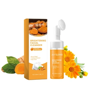 Turmeric Foaming Face Wash - Gentle Deep Pore Cleanser for Brightening & Soft Skin Care Turmeric Foaming Face Wash - Gentle Deep Pore Cleanser for Brightening & Soft Skin Care