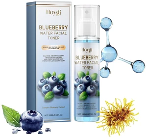 Deep Cleansing Facial Essence with Anti-Wrinkle & Brightening Cream, HOYGI Natural Blueberry Hydrating Toner Deep Cleansing Facial Essence with Anti-Wrinkle & Brightening Cream, HOYGI Natural Blueberry Hydrating Toner