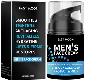Men's Retinol Moisturizing Facial Cream for Hydrating and Rejuvenating Skin Care Men's Retinol Moisturizing Facial Cream for Hydrating and Rejuvenating Skin Care