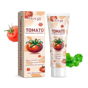 Oil Control & Hydrating Skincare, Pore Refining, Tomato Facial Wash - Mild Deep Cleansing Oil Control & Hydrating Skincare, Pore Refining, Tomato Facial Wash - Mild Deep Cleansing