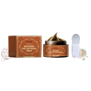 Brightening & Hydration, Firming, Peel Off Mask with Scraper - Gentle Facial Cleanser for Oil Control Brightening & Hydration, Firming, Peel Off Mask with Scraper - Gentle Facial Cleanser for Oil Control