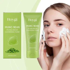 Mung Bean Hydrating Face Wash Gentle Deep Clean Pores Tightening Moisturizing Skincare Cleanser Mung Bean Hydrating Face Wash Gentle Deep Clean Pores Tightening Moisturizing Skincare Cleanser