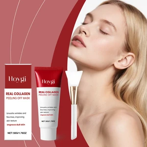 Peeling Collagen Mask Deep Cleansing Hydrating Moisturizing Gentle Exfoliating Nourishing Facial Care Peeling Collagen Mask Deep Cleansing Hydrating Moisturizing Gentle Exfoliating Nourishing Facial Care