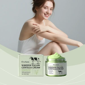 Non-Greasy Skin, Fresh, Soft, Radiant, Tallow & Centella Asiatica Hydrating Cream for Elastic Non-Greasy Skin, Fresh, Soft, Radiant, Tallow & Centella Asiatica Hydrating Cream for Elastic
