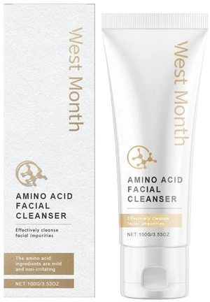 West Month Amino Acid Face Wash - Gentle Deep Cleansing for Fine Pores & Skincare West Month Amino Acid Face Wash - Gentle Deep Cleansing for Fine Pores & Skincare