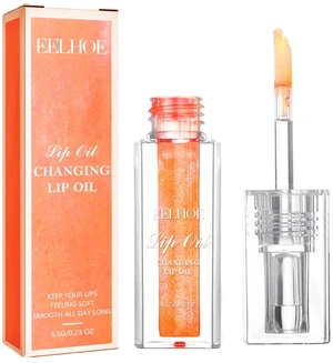 Delicate & Shiny Lips, Full, Color-Changing Lip Oil: Gently Exfoliates Dead Skin for Plump Delicate & Shiny Lips, Full, Color-Changing Lip Oil: Gently Exfoliates Dead Skin for Plump