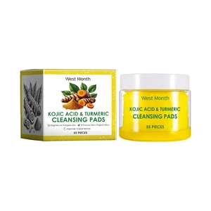 West Month Turmeric Facial Cleansing Pads Gentle Hydrating Moisturizing Skin Care Wipes West Month Turmeric Facial Cleansing Pads Gentle Hydrating Moisturizing Skin Care Wipes