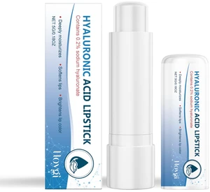 Hyaluronic Acid Lip Gloss Moisturizing Repairing Care for Dry Lips Soft Hydrating Lipstick Hyaluronic Acid Lip Gloss Moisturizing Repairing Care for Dry Lips Soft Hydrating Lipstick