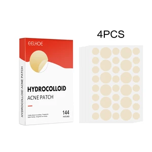 Invisible Hydrocolloid Acne Patches Waterproof Breathable Facial Spot Cover for Closed Acne Makeup Friendly Care Invisible Hydrocolloid Acne Patches Waterproof Breathable Facial Spot Cover for Closed Acne Makeup Friendly Care