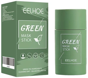 Green Tea Solid Mask Stick Deep Cleansing Hydrating Mud Stick for Pore Shrinking Green Tea Solid Mask Stick Deep Cleansing Hydrating Mud Stick for Pore Shrinking