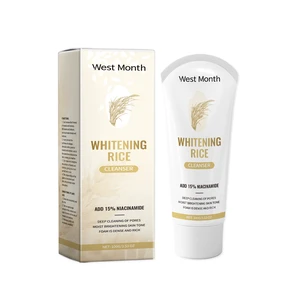 Deep Cleansing & Skin Softening Nourishment, West Month Gentle Foaming Facial Wash for Blackhead Removal Deep Cleansing & Skin Softening Nourishment, West Month Gentle Foaming Facial Wash for Blackhead Removal