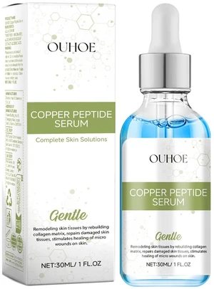 Whitening Essence, Reduces Fine Lines, Tightens Skin, Moisturizes, Hydrating & Brightening, Blue Copper Peptide Serum for Face Whitening Essence, Reduces Fine Lines, Tightens Skin, Moisturizes, Hydrating & Brightening, Blue Copper Peptide Serum for Face
