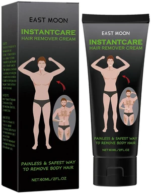 Gentle Men's Hair Removal Cream Non-irritating Body Depilatory for Cleansing and Skin Renewal Gentle Men's Hair Removal Cream Non-irritating Body Depilatory for Cleansing and Skin Renewal