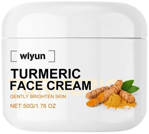 Refreshing Whitening Effect, Brightening & Moisturizing Repair - Fades Fine Lines and Dark Spots, Turmeric Face Cream for Anti-Wrinkle