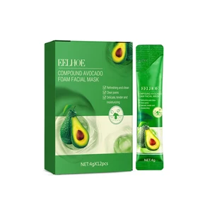 Pore Tightening & Brightening Firming Mask, Oil Control, Avocado Fruit Foaming Cleanser - Deep Cleaning Pore Tightening & Brightening Firming Mask, Oil Control, Avocado Fruit Foaming Cleanser - Deep Cleaning